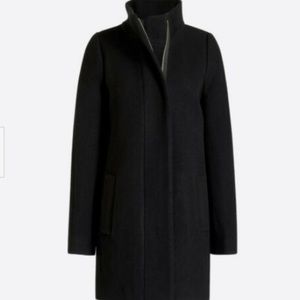 Black Jcrew City Coat